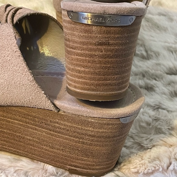 Michael Kors Leather Clogs Sz 10M - Picture 4 of 9